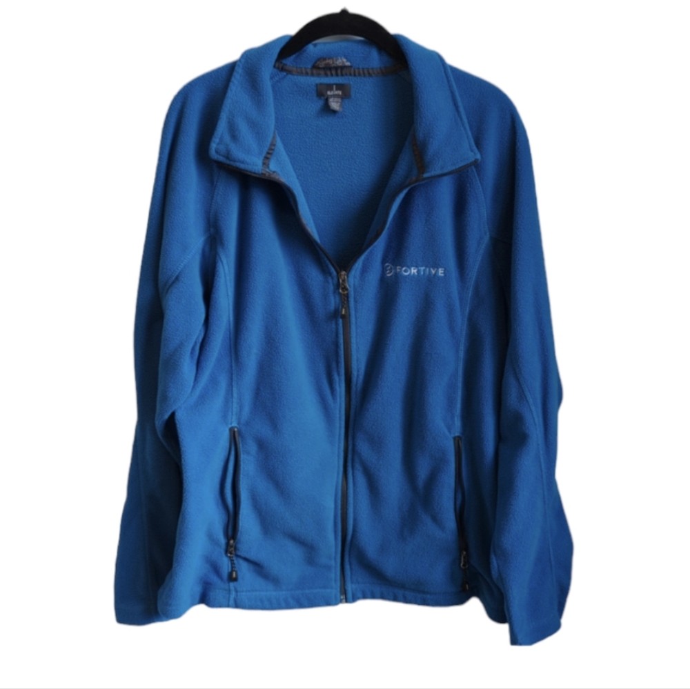 Men's Fleece Zip Up Size Large